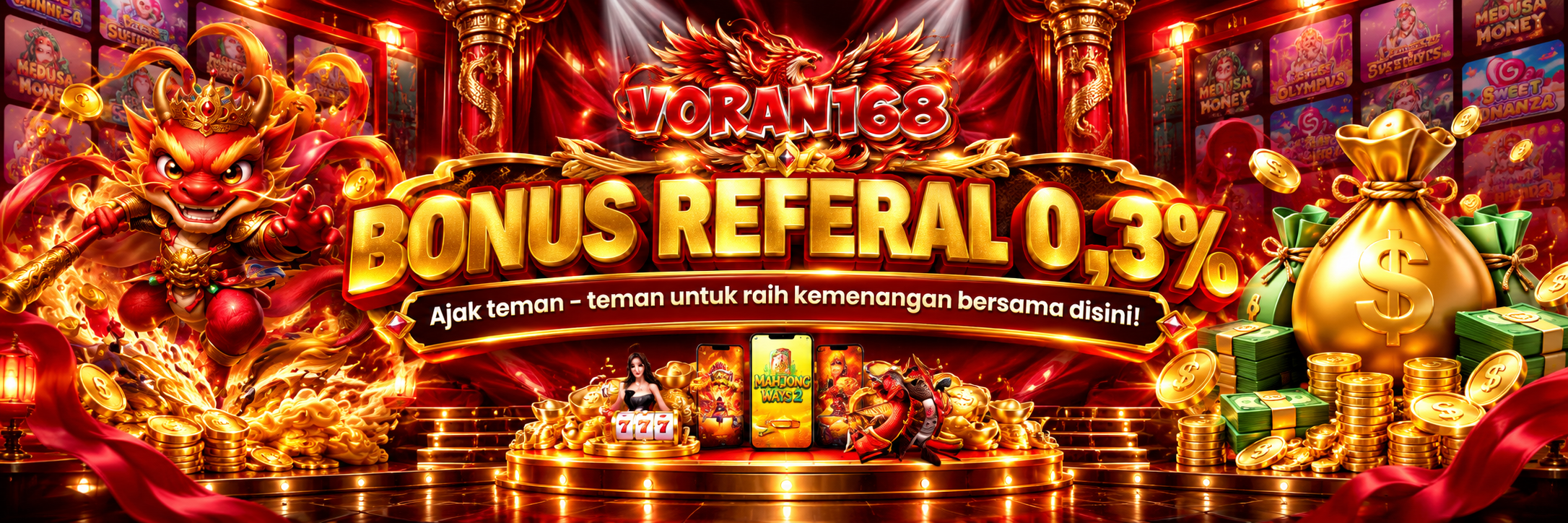 BONUS REFERAL 0,3%